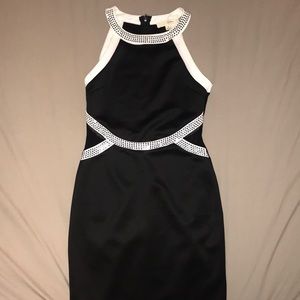 Black dress from local boutique